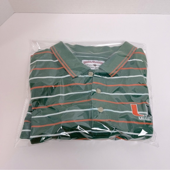 Bocca Classics Miami Hurricanes Polo Size XL; College Football, Sports, The U - Picture 10 of 10